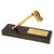 'The Ultimate' Leach's 24 Carat Gold Plated Spanner Presentation Stand & Engraved Brass Plaque