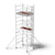 Heavy Duty Aluminium Scaffold Tower - Double Width x 2.7m Long