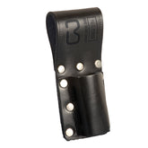 BIGBEN® Cut Off Spirit Level Holder - Black Leather