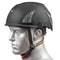 Black height safety helmet