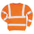 Hi-Vis Railtrack Sweatshirt - Orange