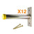 12x BIGBEN® Tube Tie™ Kit - 24x Thunderbolt Screwbolts & End Caps
