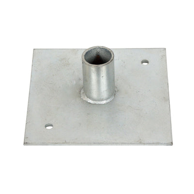 Metal Base Plate 150mm x 150mm, 5mm Thick EN74/BS1139 Standard