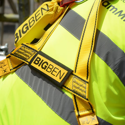 BIGBEN® Twin Retractable Lanyard with Alloy Scaffold Hooks