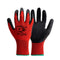 Coloursafe Pred Scarlet Red Smooth Nitrile Coated Grippa Glove