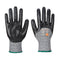 3/4 Nitrile Foam Cut Level D Glove Black - Size 9/L