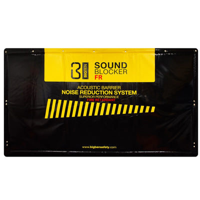 BIGBEN Sound Blocker® Acoustic Barrier - Fire Retardant (3.6m x 2m)