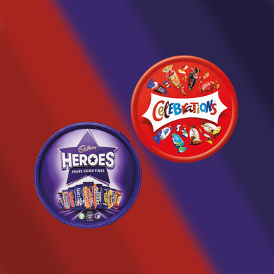 Tubs of Celebrations AND Cadbury's Heroes! - GIFT