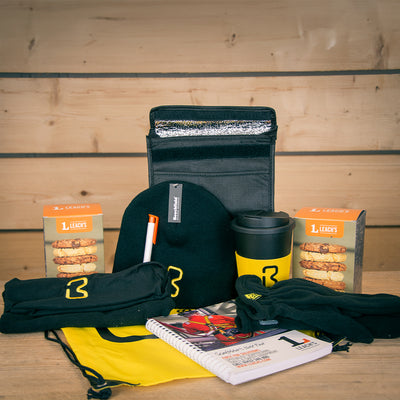 Winter Pack - Snood, Thermal Lunch Box, Mug, Gloves, Beanie, Bag & More!