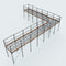 12 Bay Trestle with Handrail & Access Gate