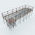 12 Bay Trestle with Loading Bay, Handrail & Access Gate