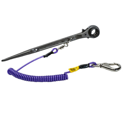 Heavy Duty Podger Ratchet with Tool Safety Rope 