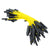 BIGBEN® Bungee Toggle Ties - 50 Yellow & Black