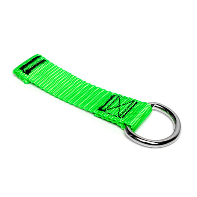 D-Ring Tool Tether in green