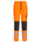 Hi-Vis Flexi Jogger, Orange/Black, c/w 1 Colour MR Scaffolding Logo on Left Leg