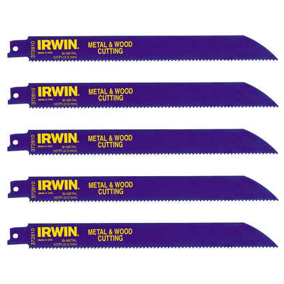 Irwin Sabre Saw Blade 110R, 300mm  – 5 Pack
