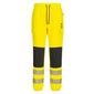 BIGBEN® Hi-Vis Yellow Flexi Cargo Trousers with Reinforced Kneepads