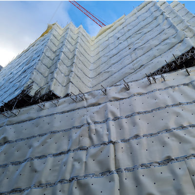MonarSound (Scaffold) Acoustic Insulating Scaffold Sheeting