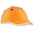 Baseball Bump Cap Scalp Protector Hi-Vis Orange-PP-3126HVO-Leachs