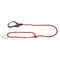 BIGBEN® Adjustable Rope Fall Restraint Lanyard with Scaffhook and Carabina