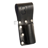BIGBEN® Cut Off Spirit Level Holder with Tether Point - Black Leather