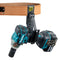 BIGBEN® Gorilla Safety Hook attached to belt holding Makita Impact Drill