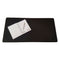 Notepad and pen on BIGBEN® Leather Desk Mat