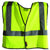 BIGBEN® Short Hi-Vis Yellow Waistcoat With Shoulder Pads Class 1-HV-3164-XL-Leachs