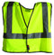 BIGBEN® Short Hi-Vis Yellow Waistcoat With Shoulder Pads Class 1-HV-3164-XL-Leachs