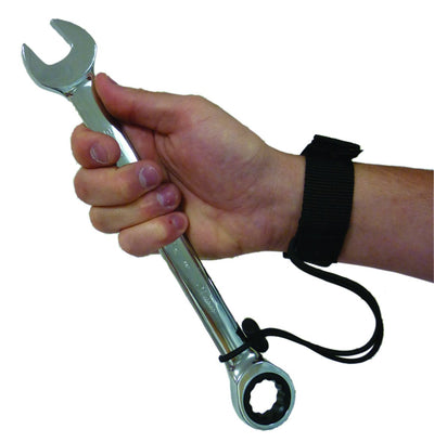 BIGBEN® Tool Restraint Lanyard attached to workers wrist