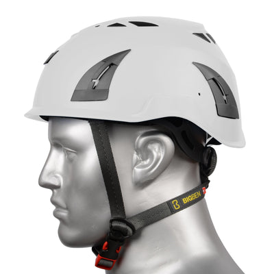 White BIGBEN® UltraLite Height Safety Helmet – Unvented