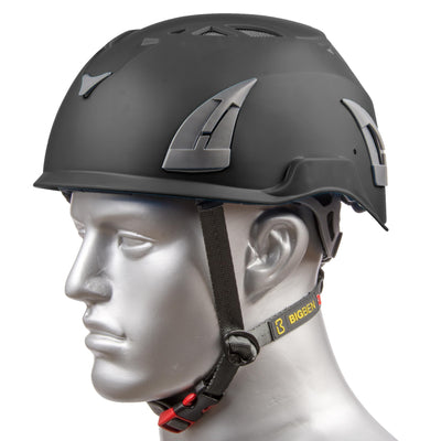 Black height safety helmet