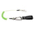 Deluxe Green Tool Safety Rope with Extra Heavy Duty Swivel Twistlock Carabina, Heavy Duty Swivel and Leather Belt Loop