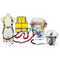 Deluxe Scaffolder’s Kit with harness, lanyard, hi-vis, scaffolders tool belt kit, gloves and helmet
