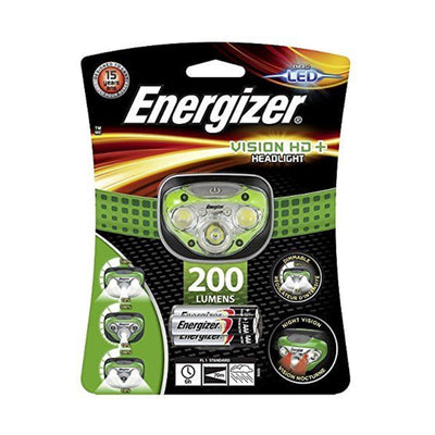 Energizer Vision HD+ 4 Mode 200 Lumens LED Headlight-SPCL10330-Leachs