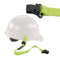 Hard Hat with Clamp Lanyard attached