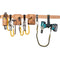 IMN Contractors Natural Leather Tethered Tool & Belt Set with Gorilla Safety Hook & Makita Impact Wrench