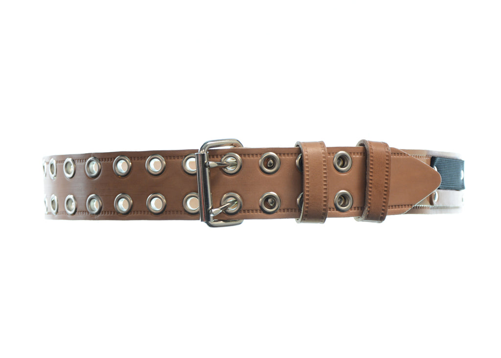 BIGBEN® 2” Double Prong Belt with Eyelets - Natural