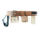 BIGBEN® Leather Belt Set with Gorilla Hook- Natural