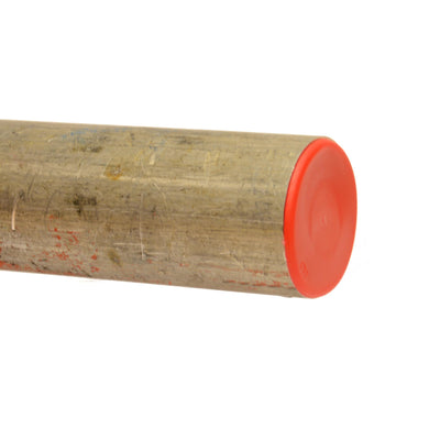 Red Leach's Internal Sealer Cap in scaffold tube