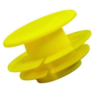 Single yellow Leach's Internal Sealer Cap