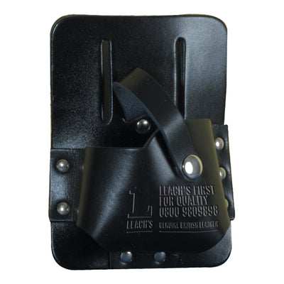Leach’s Black Leather Tape Holder