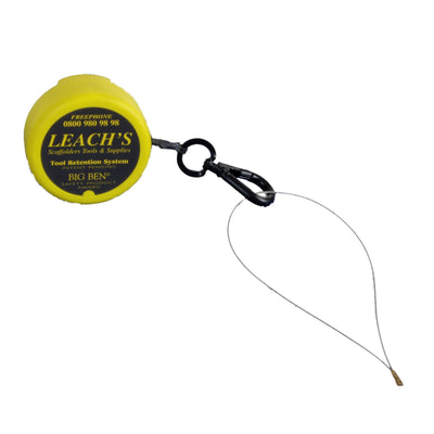 Leach's Tool Retention Safety System with wire loop