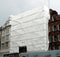 MonarSound (Scaffold) Acoustic Insulating Scaffold Sheeting in use in town centre