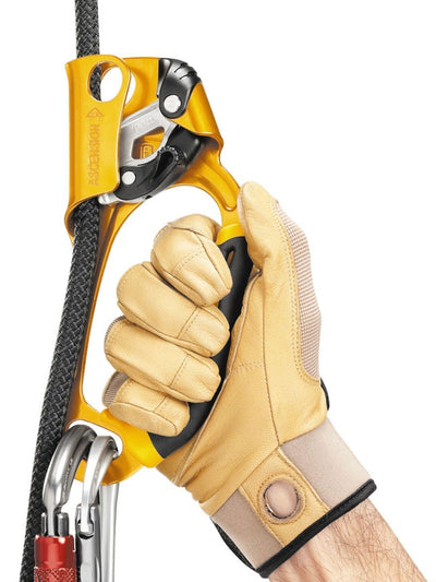 Petzl Ascension Right-handed ascender in use