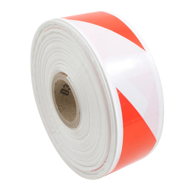 Red & White Scaffold Sleeving 500mtr Roll-SC-3037K-Leachs