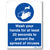 'Wash Your Hands for at Least 20 Seconds' Safety Sign (400 x 300mm)