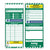 ScaffTag Standard Inserts only - 10 Pack