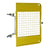 Self-Closing Spring Loaded Ladder Access Gate Yellow-AC-3013-Leachs