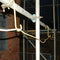 Skyhook Cable Supports installed on a scaffold